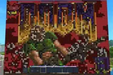 类MC新作复活在即 大神已在里面运行起《DOOM》