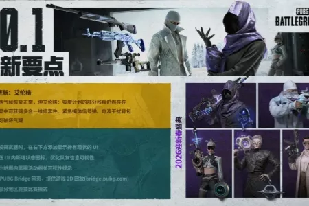 《PUBG》40.1版本更新 迎新春皮肤上线