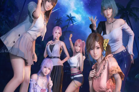 日版《死或生：沙滩排球维纳斯假期》推情人节新服装