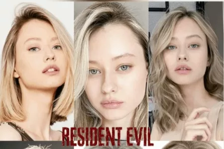 《生化危机9》女主脸模引热议：建模和真人差距太大