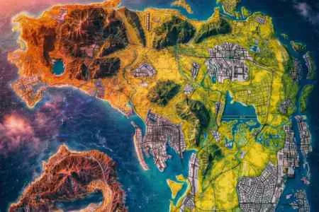 史无前例！《GTA6》地图规模竟是前作的三倍还不止！