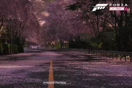 《地平线6》环境场景展示：竹林 山丘 樱花道都超美！