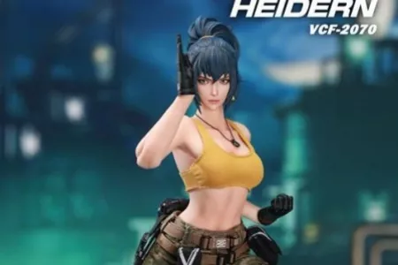 《拳皇14》莉安娜1/6手办公布：黄色背心尽显迷人身材