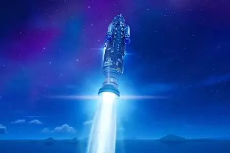 《堡垒之夜》赛季末小事件 预告片：访客火箭回归！