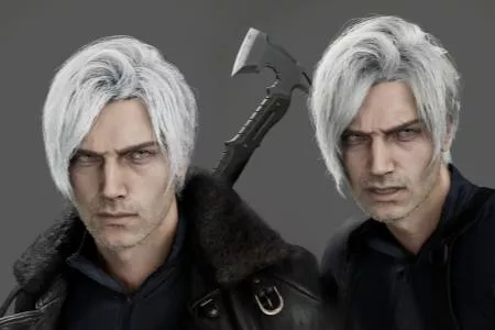 沧桑感拉满！《生化9》里昂白发造型上线：瞬间老了！