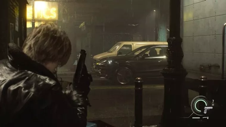 《生化危机：安魂曲》里昂无法射击自己的保时捷座驾