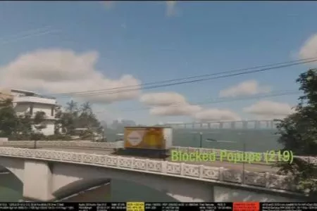 《GTA6》早期开发画面曝光：跨水短桥+行驶的货车！