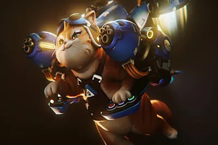 《守望先锋》官方分享飞天猫开发幕后 揭露其身世背景