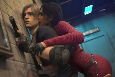 《生化危机》新3D美图赏：里昂被艾达王按墙壁咚