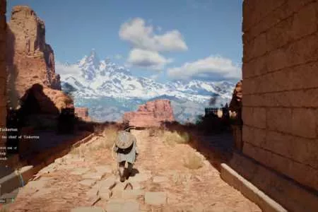 这地图未免太大了?《红色沙漠》徒步4小时才出新手村