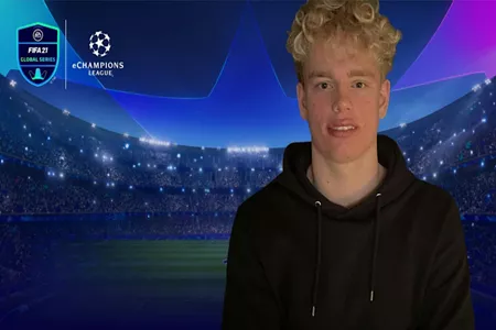 丹麦足球选手宛如动漫主角 养伤拿了《FIFA》电竞冠军