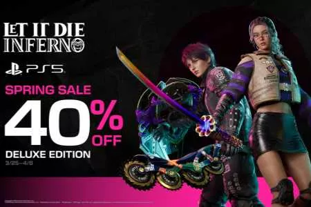 豪华版惊喜40%OFF折扣！ 《LET IT DIE: INFERNO》 PlayStation&trade;Store期间限定促销进行中！