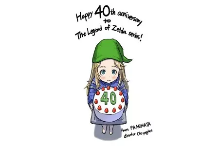 《虚实万象》总监为《塞尔达传说》40周年手绘贺图！
