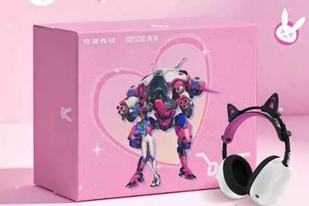 《守望先锋》联手索尼INZONE推出D.Va联名限定礼盒