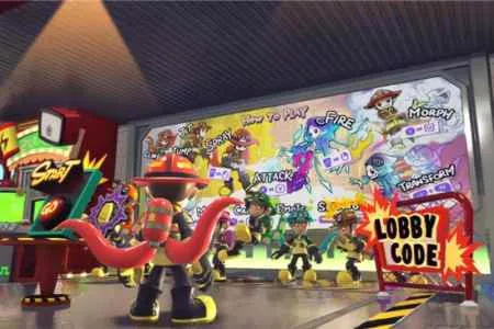 在线多人动作游戏《OCTOPinbs》将于5月12日上线Steam！