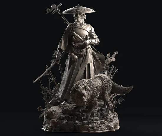 《羊蹄山之魂》女主超帅1/4雕像公布！海量周边公开