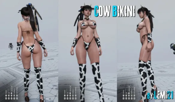 《剑星》奶牛比基尼MOD爆火！玩家：这是我能免费看的?