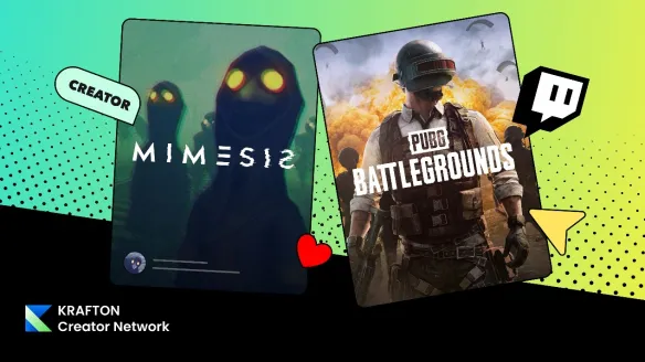 Krafton全球创作者计划 “KCN” 推出新活动，范围涵盖《PUBG: BATTLEGROUNDS》与《MIMESIS》