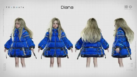 《虚实万象》角色设定图公开：金发萝莉​​娇小玲珑​