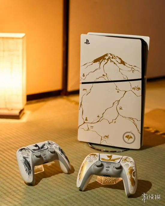 金色线条美轮美奂!PS官方宣传《羊蹄山之魂》主题PS5