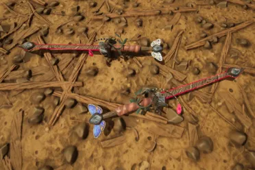 《禁闭求生2》蝴蝶翅膀煤刃剑MOD，洒落磷光粉尘，昆虫美学融入斩击！