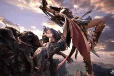 韩国虚幻5动作游戏《Project Evilbane》美女战怪兽！