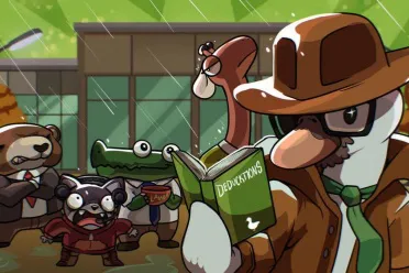 推理游戏《鸭子侦探：香肠之谜》韩文与简体中文版本