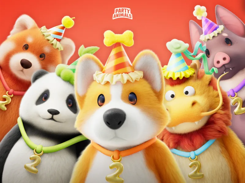 《猛兽派对》2周年！更新钓鱼玩法与人类一败涂地联动