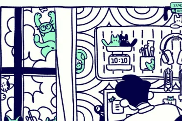 找出隐藏的猫咪！休闲解谜新作《猫围绕我们：黑猫》