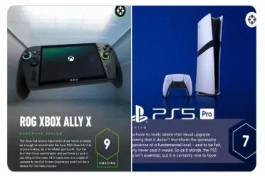 IGN评分：Xbox掌机9分PS5 Pro7分 引发网友激烈讨论
